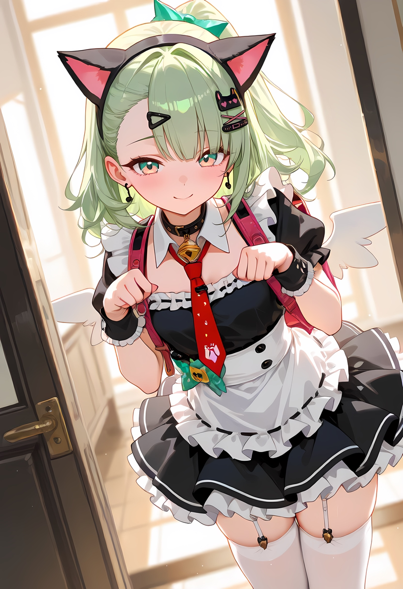 图片[5]-Chinatsu_Maid costume-pixiv插画-作品交流服务