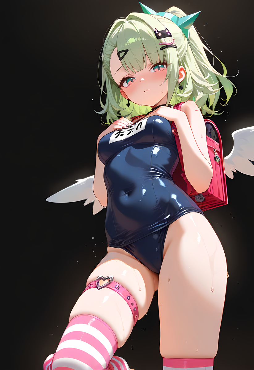 图片[10]-Chinatsu(千夏)_School swimwear-pixiv插画-作品交流服务