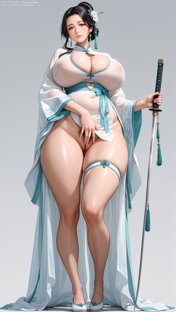 古风熟女剑仙-pixiv插画-作品交流服务