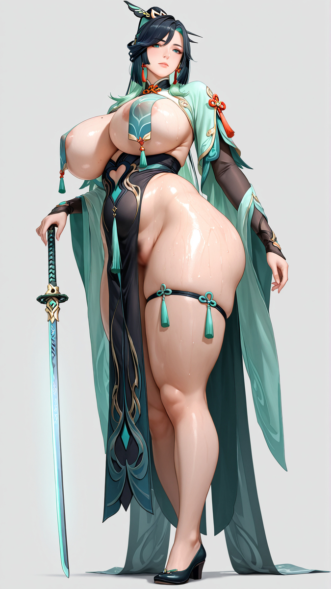 闲云妈妈ママ熟女MILF-pixiv插画-作品交流服务