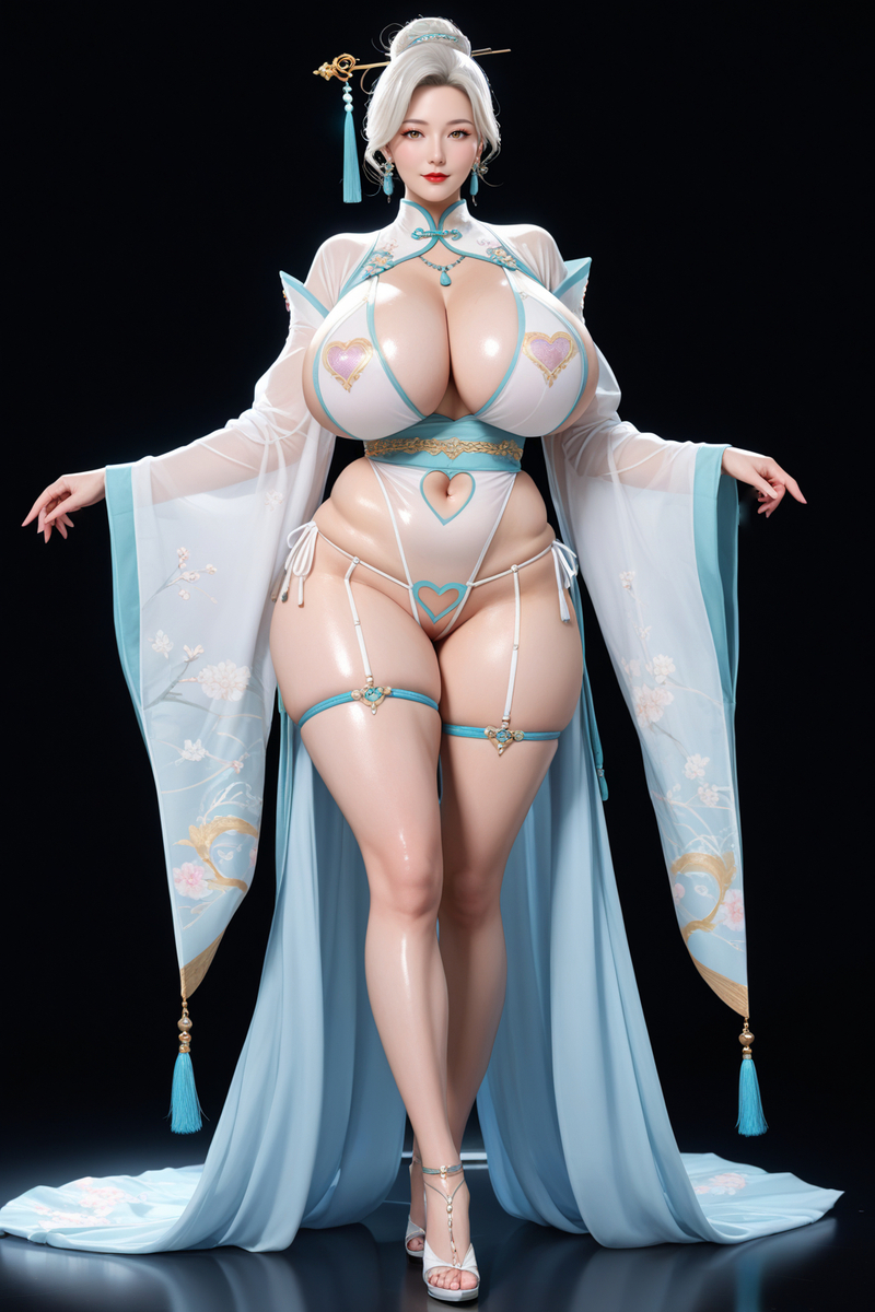 试试不同画风的古风熟女-pixiv插画-作品交流服务