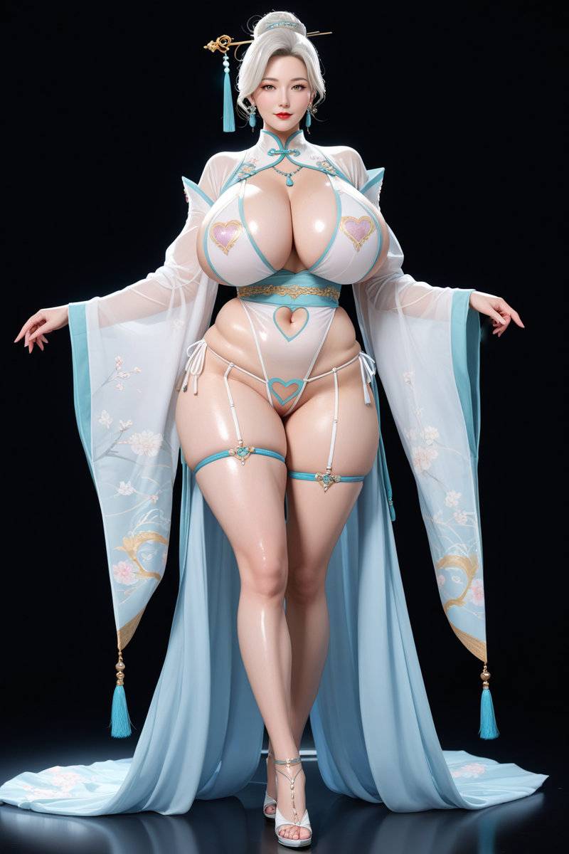 试试不同画风的古风熟女-pixiv插画-作品交流服务