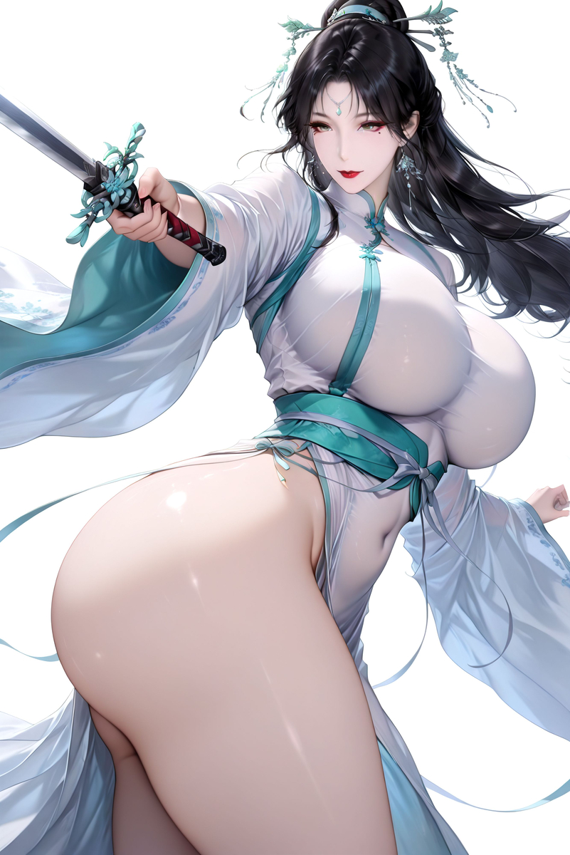 图片[9]-白衣剑仙裴语涵-pixiv插画-作品交流服务