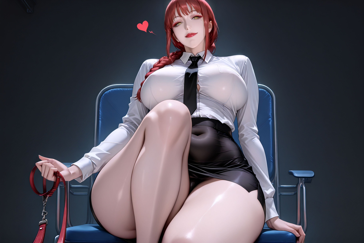 マキマさん玛奇玛小姐-pixiv插画-作品交流服务