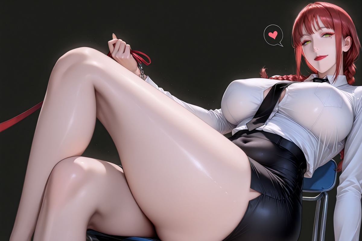 マキマさん玛奇玛小姐-pixiv插画-作品交流服务