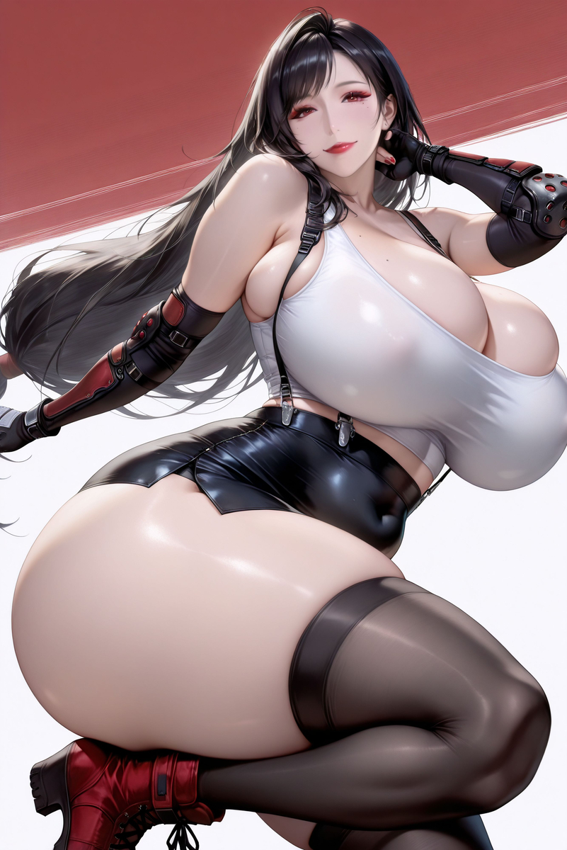 蒂法 tifa lockhart-pixiv插画-作品交流服务