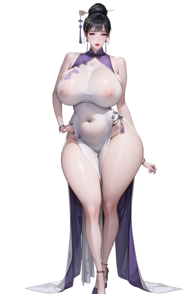 图片[6]-暮山裁就绛罗裳， 莲步轻移带暗香。-pixiv插画-作品交流服务