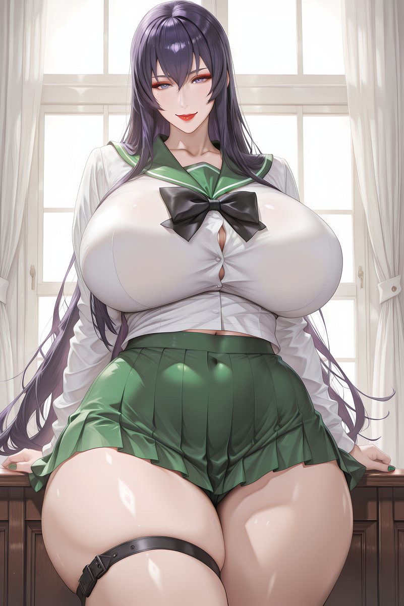 毒島冴子 丨 Saeko Busujima-pixiv插画-作品交流服务