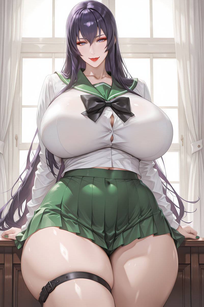 毒島冴子 丨 Saeko Busujima-pixiv插画-作品交流服务