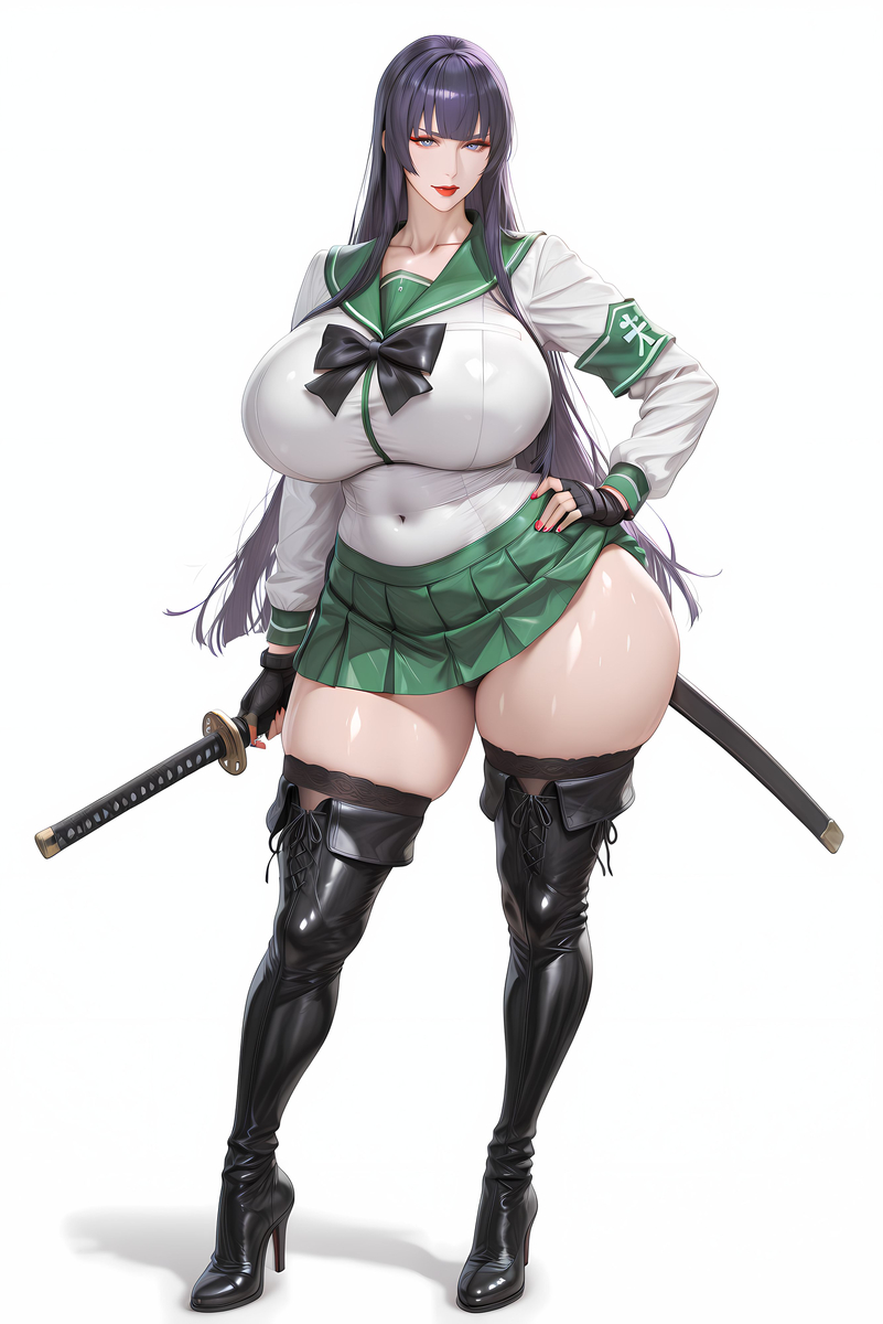 图片[6]-毒島冴子 丨 Saeko Busujima-pixiv插画-作品交流服务