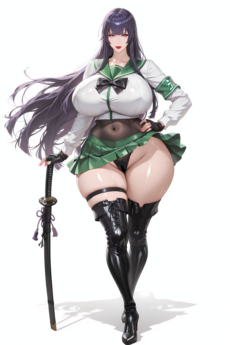 图片[7]-毒島冴子 丨 Saeko Busujima-pixiv插画-作品交流服务