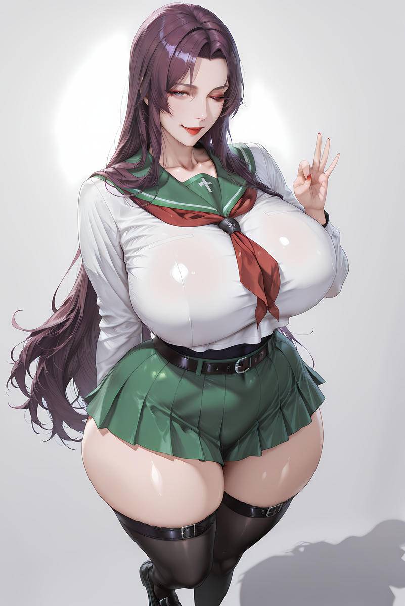 图片[10]-毒島冴子 丨 Saeko Busujima-pixiv插画-作品交流服务