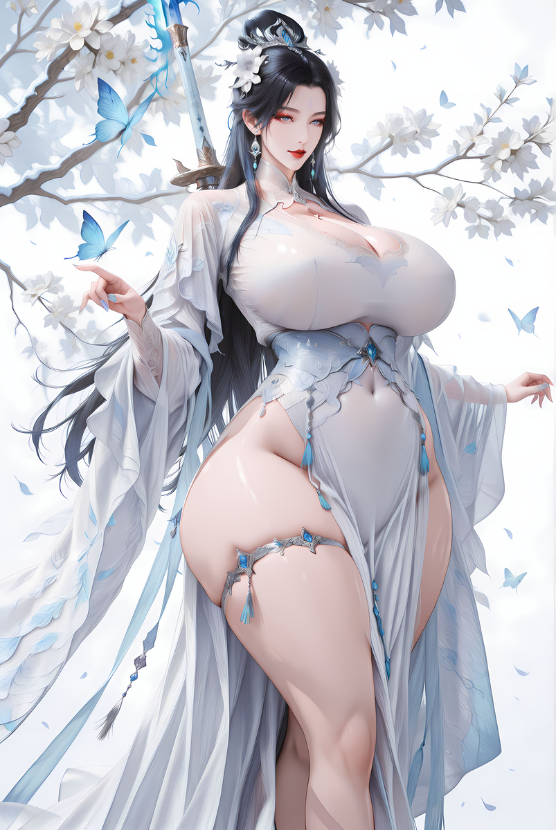 图片[10]-陆雪琪 丨 青云峰上玉生烟， 剑冷心清月未眠。-pixiv插画-作品交流服务