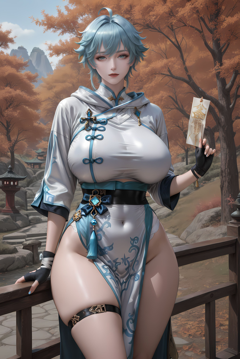 重雲 丨 Chong Yun-pixiv插画-作品交流服务