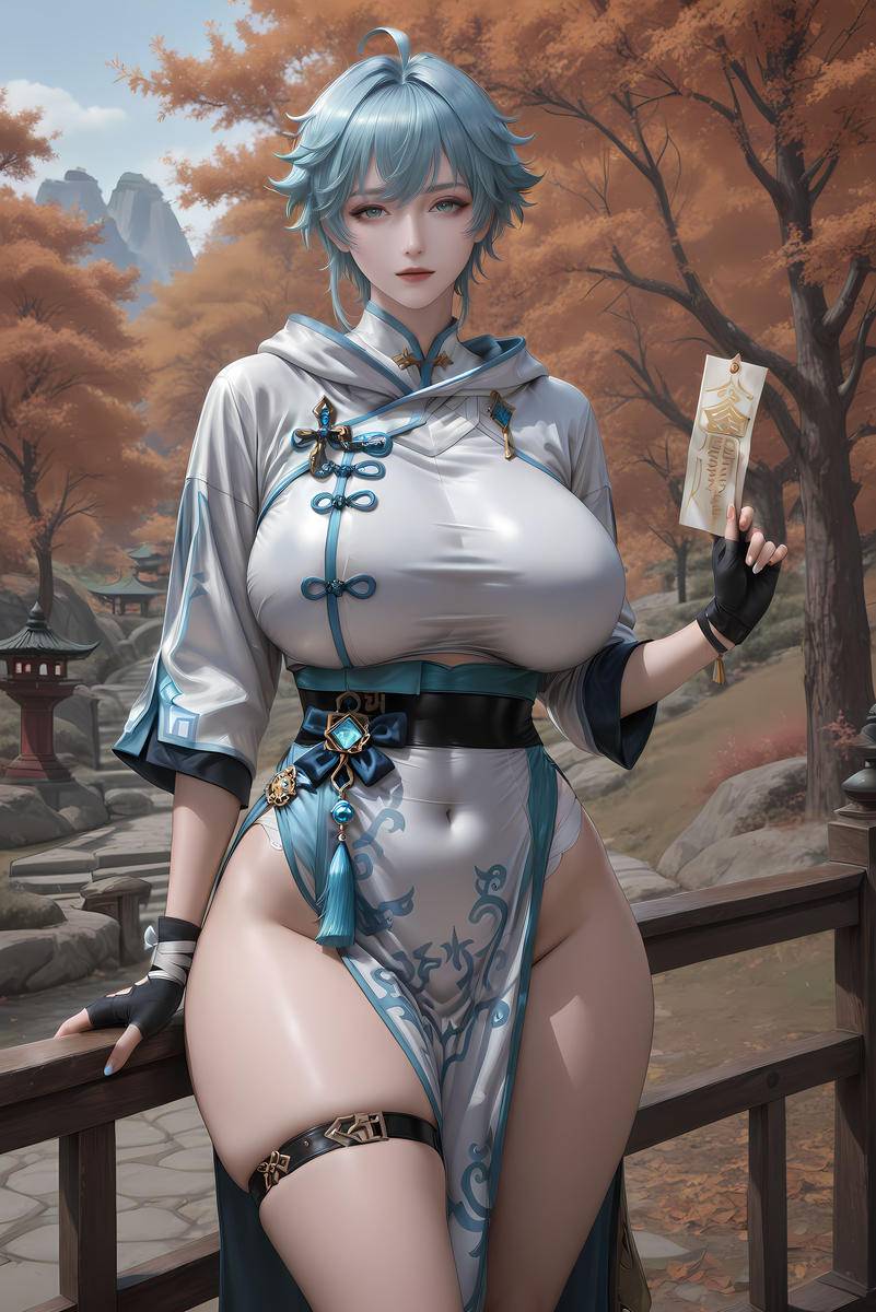 重雲 丨 Chong Yun-pixiv插画-作品交流服务