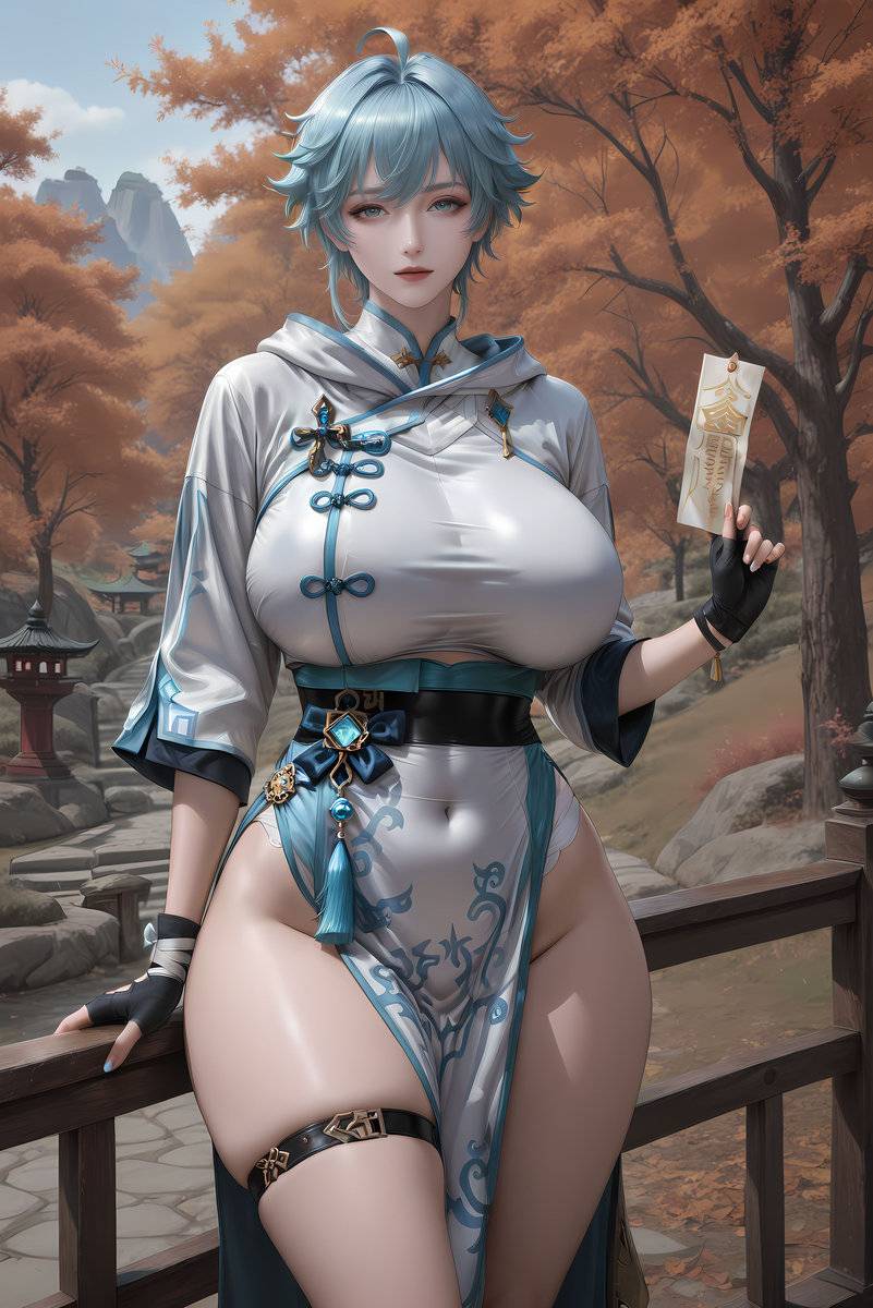 重雲 丨 Chong Yun-pixiv插画-作品交流服务