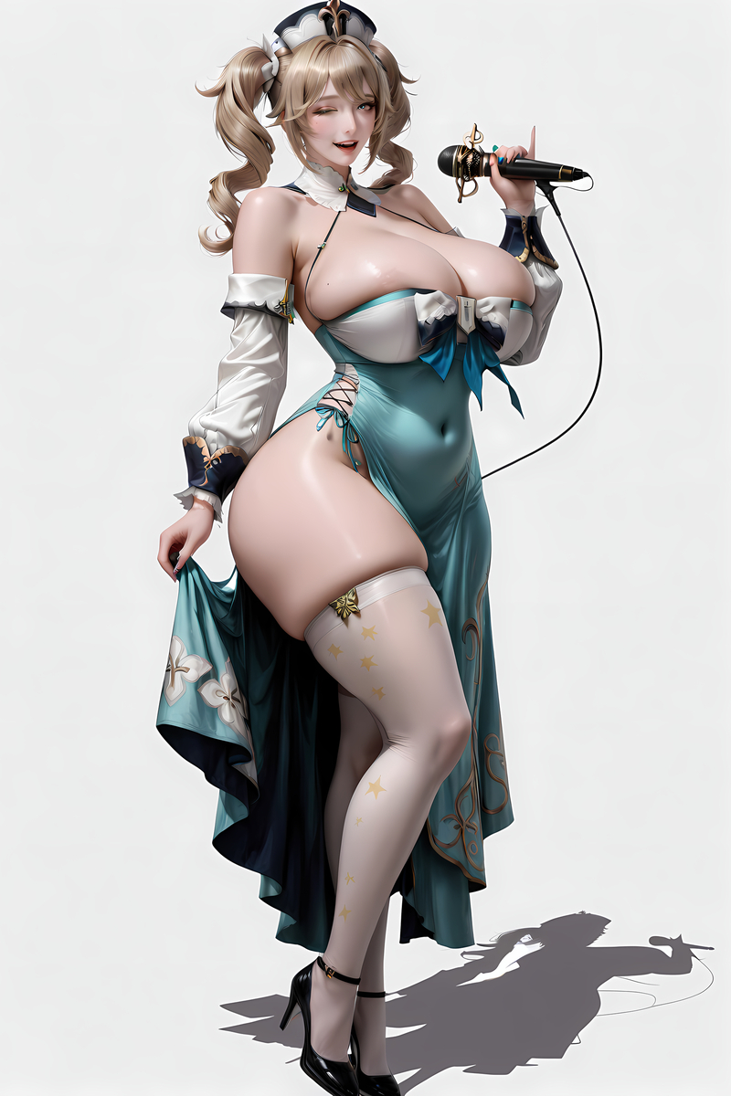 芭芭拉 丨 barbara-pixiv插画-作品交流服务