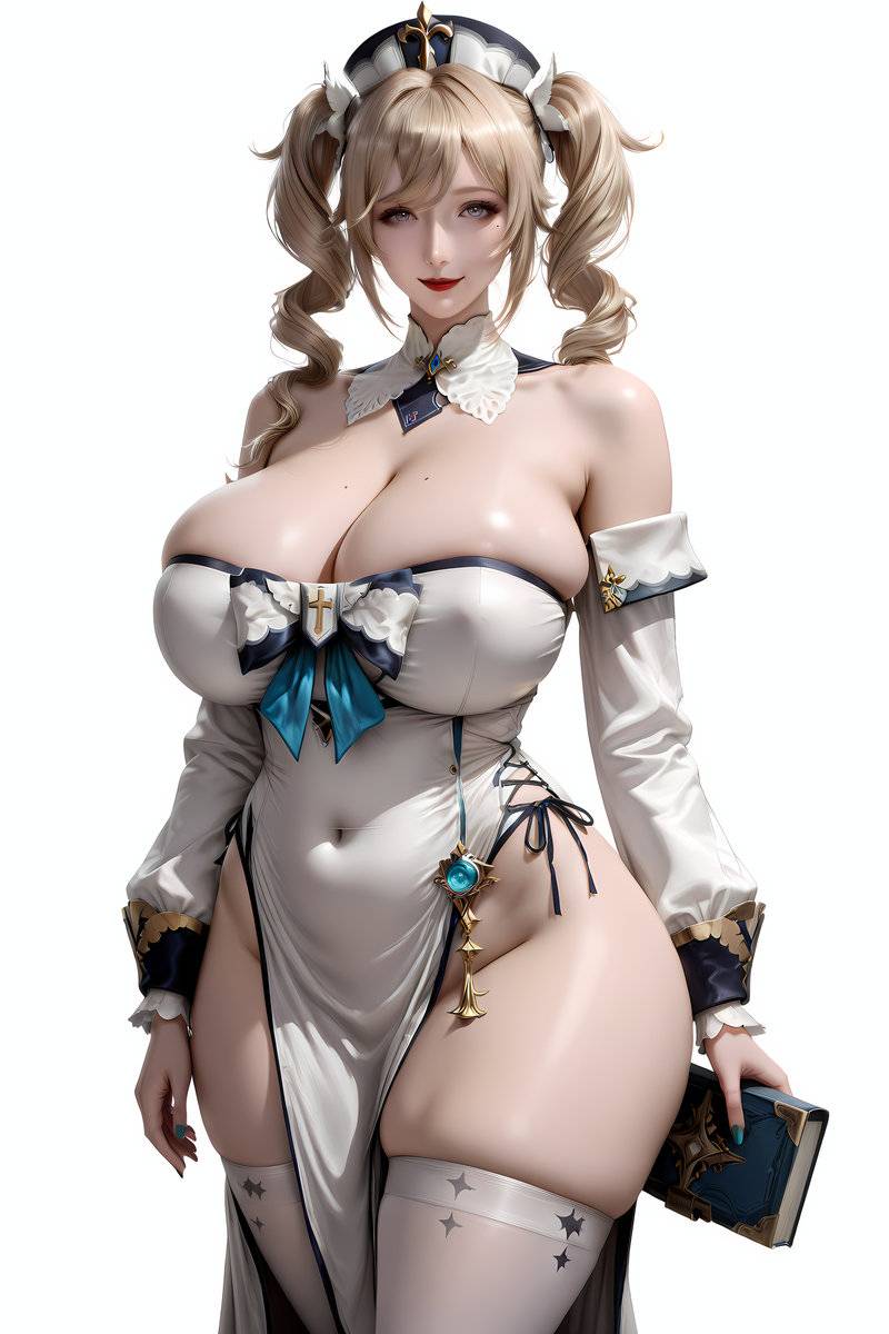 芭芭拉 丨 barbara-pixiv插画-作品交流服务