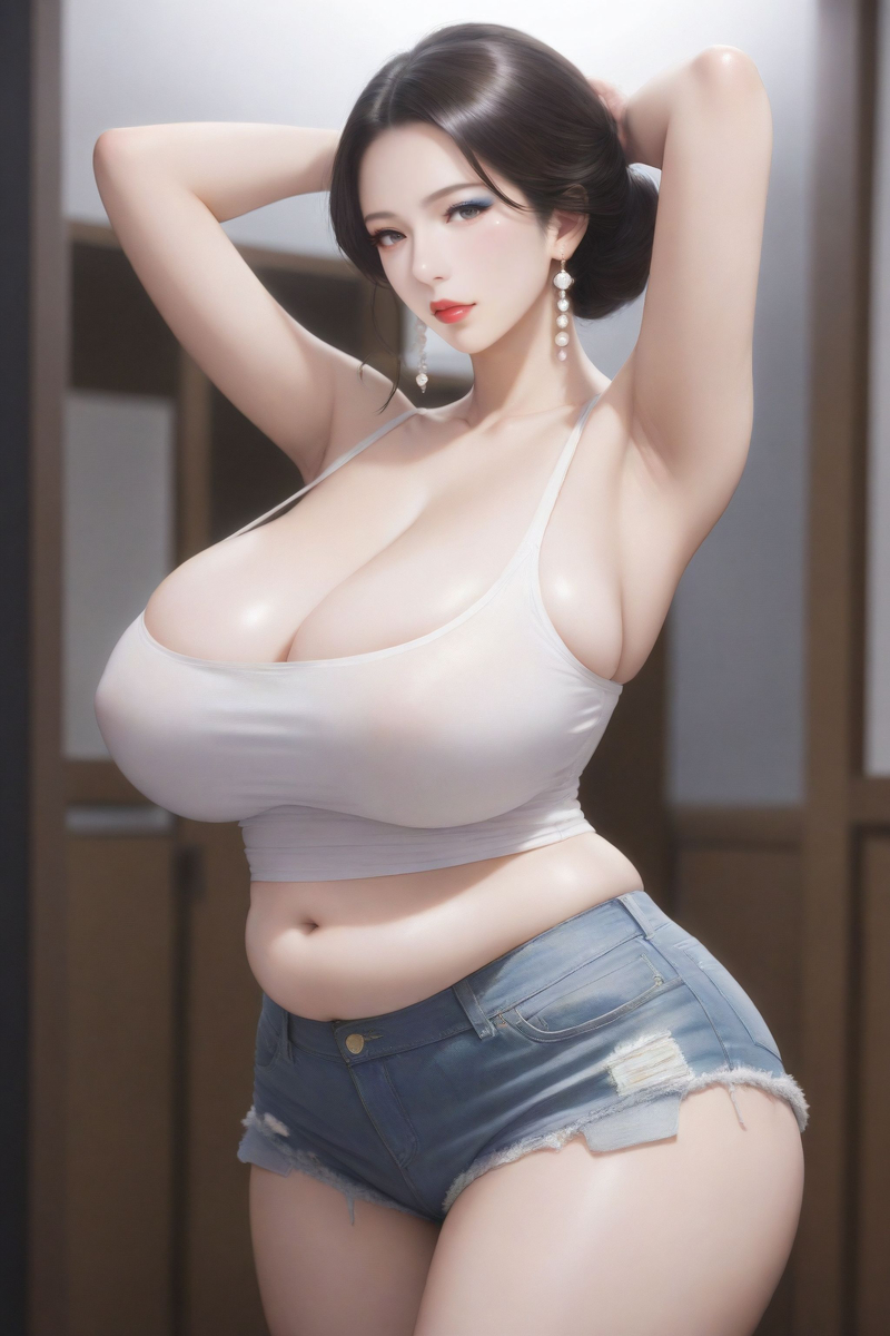 熟女的腹肉是人间至宝-pixiv插画-作品交流服务