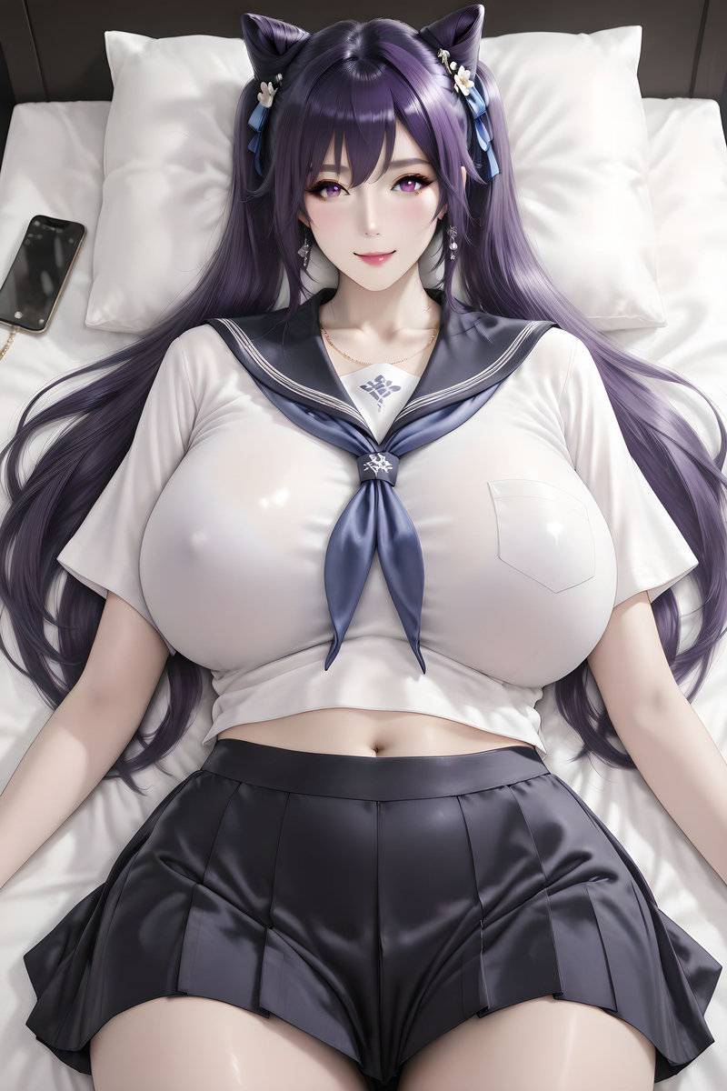 刻晴丨KeQing-pixiv插画-作品交流服务