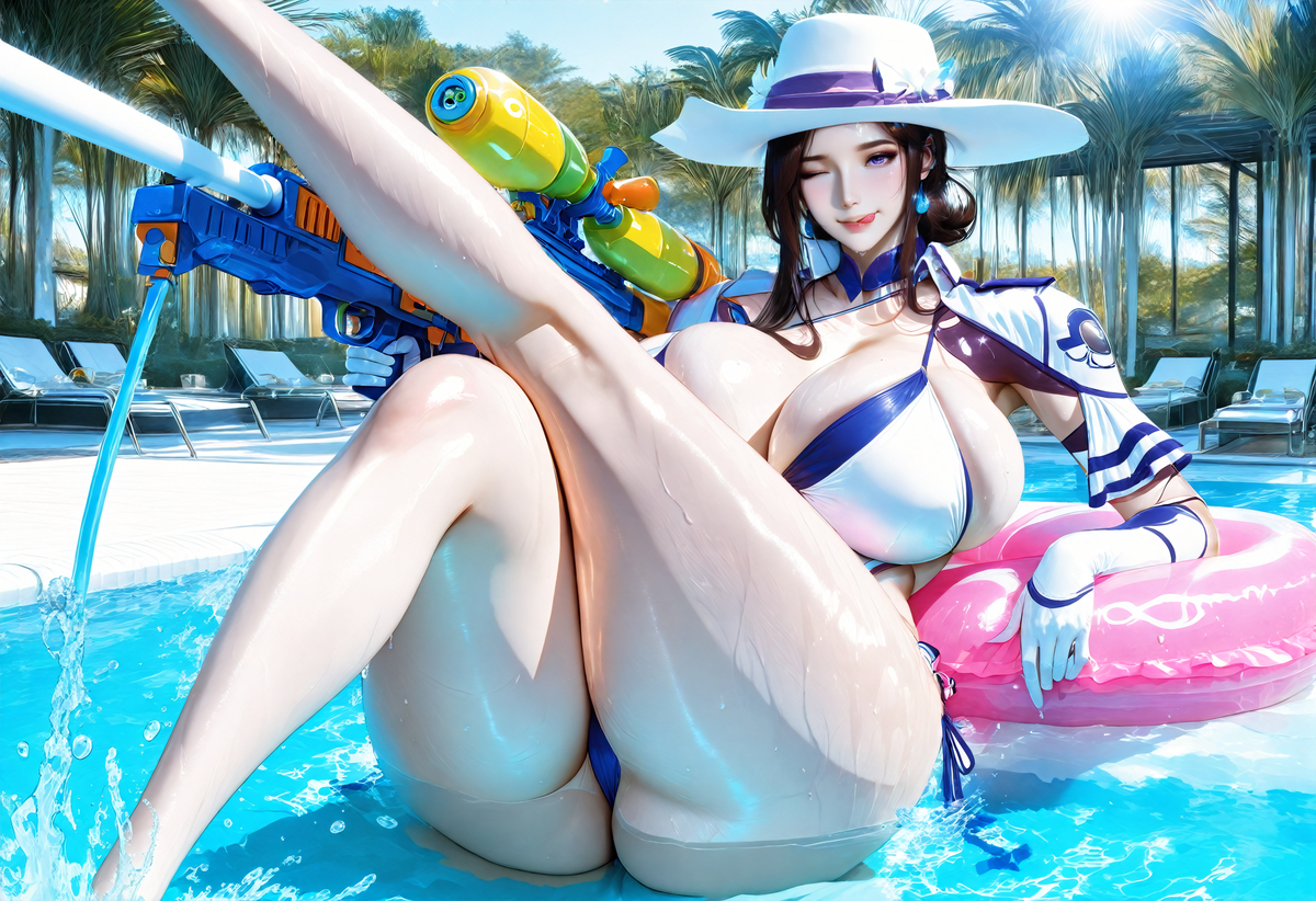 Caitlyn-凯特琳-pixiv插画-作品交流服务