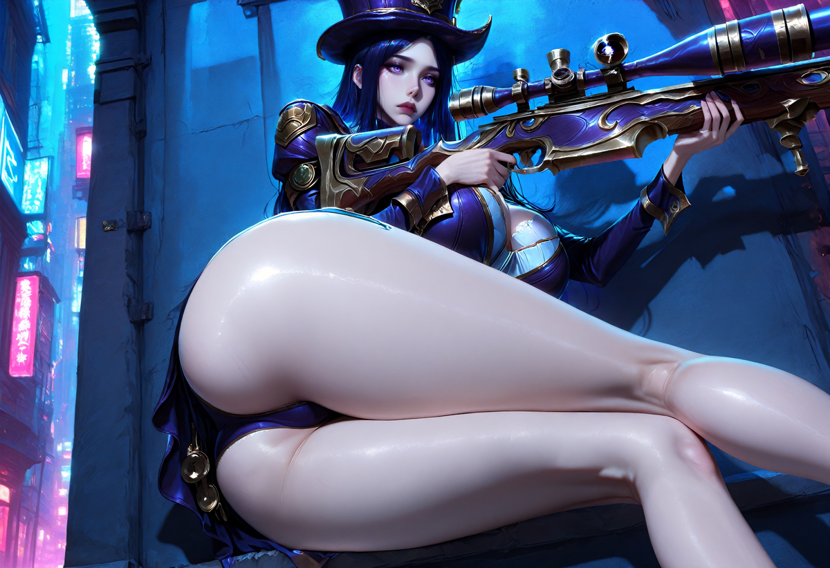 图片[5]-Caitlyn-凯特琳-pixiv插画-作品交流服务