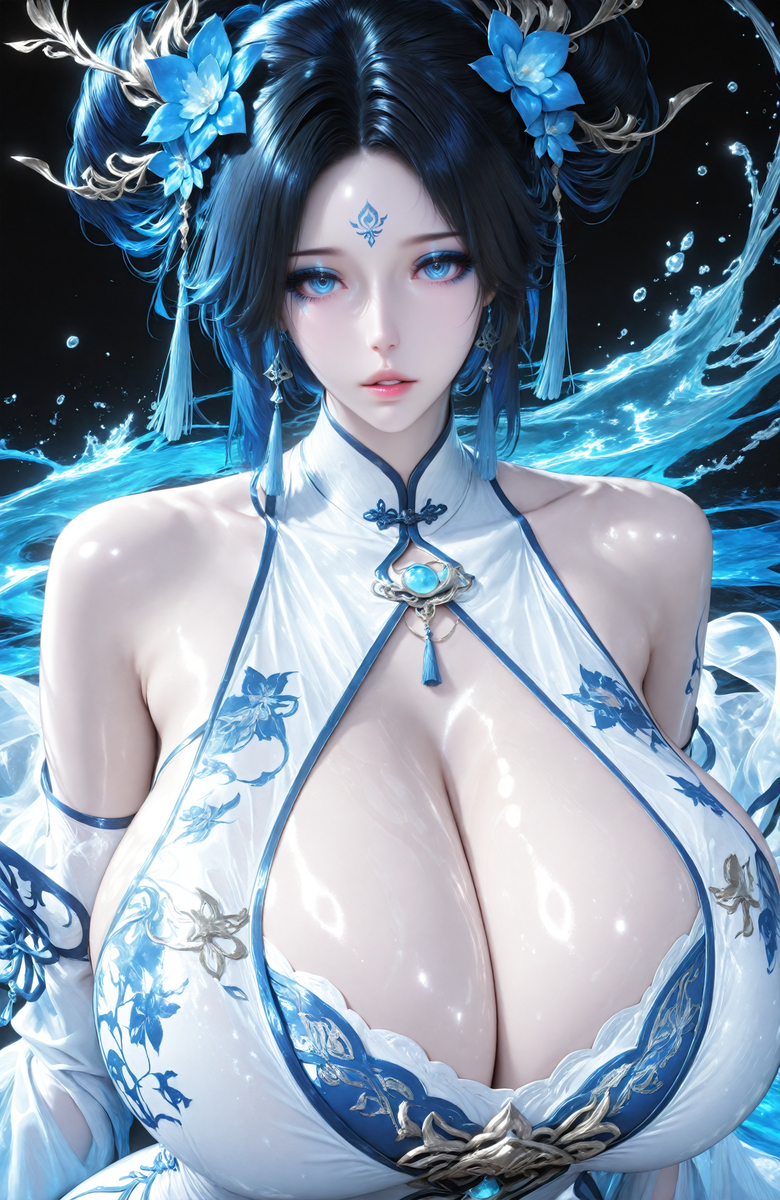 图片[5]-青花瓷？东方瓷！-pixiv插画-作品交流服务