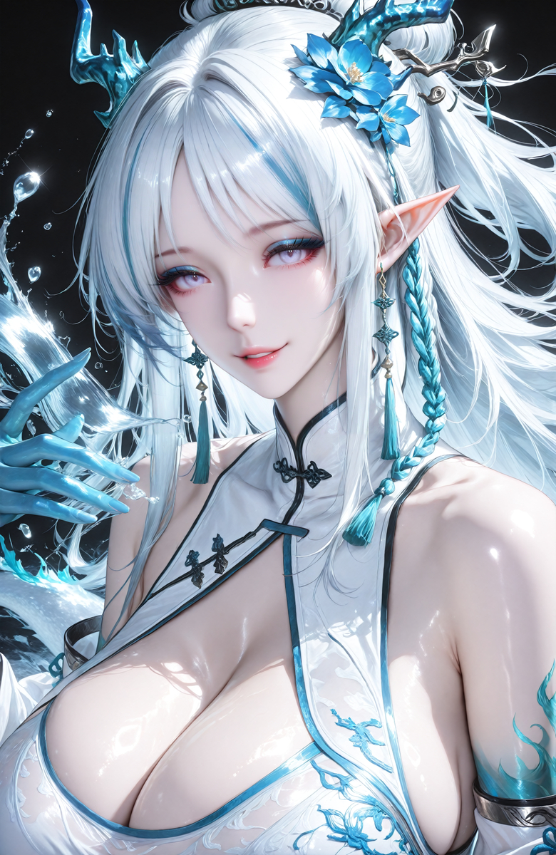 图片[8]-青花瓷？东方瓷！-pixiv插画-作品交流服务