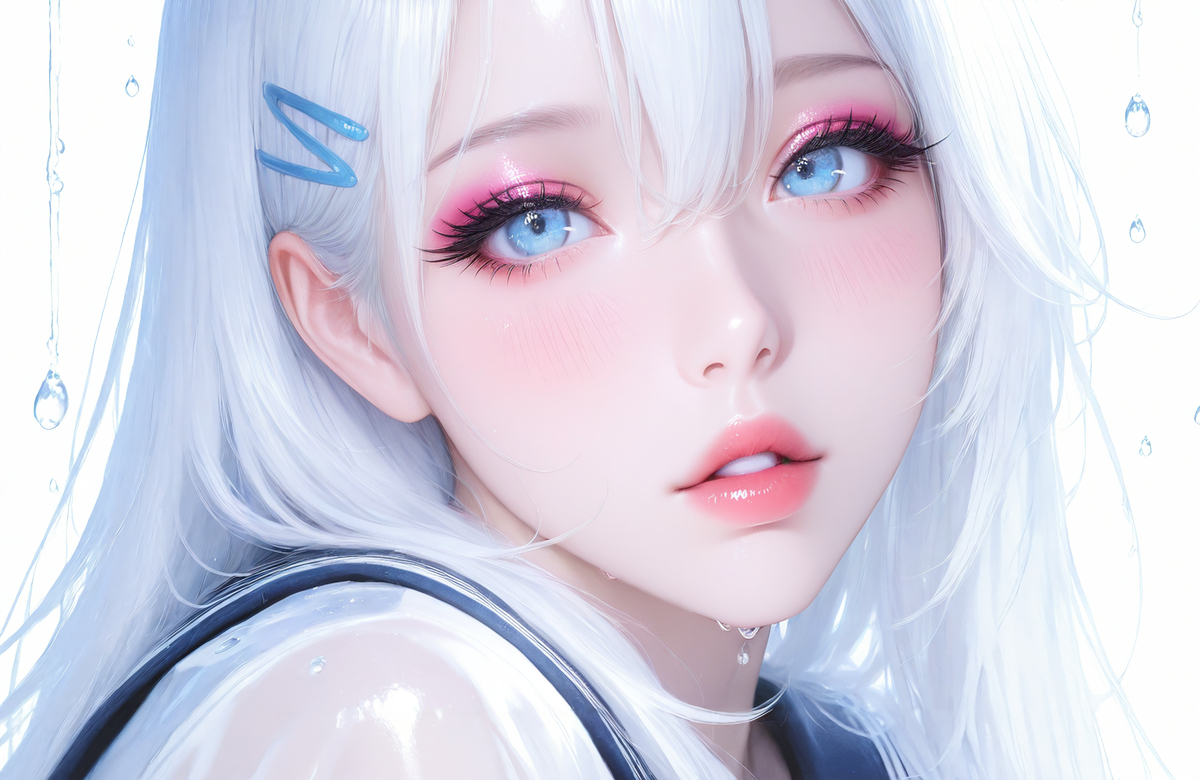 图片[7]-美女头像壁纸-pixiv插画-作品交流服务