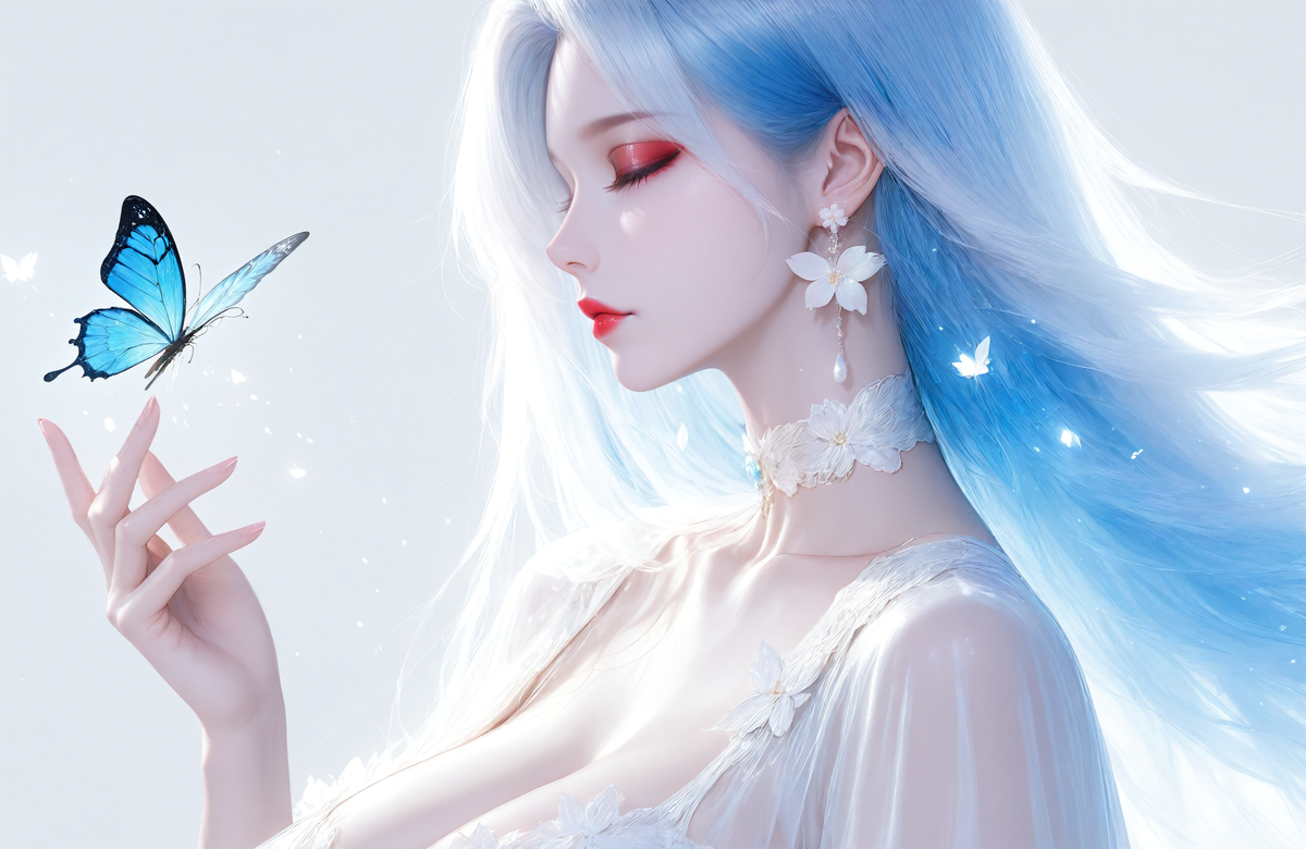 美少女头像壁纸2-pixiv插画-作品交流服务