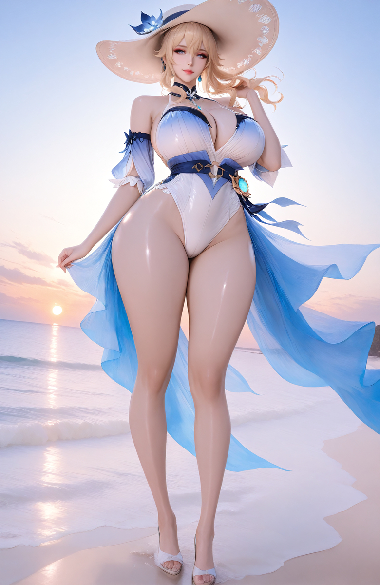 原神-美少女-pixiv插画-作品交流服务