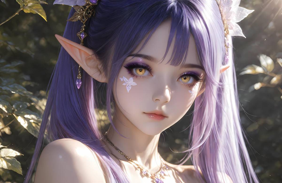 薰衣草小精灵-pixiv插画-作品交流服务