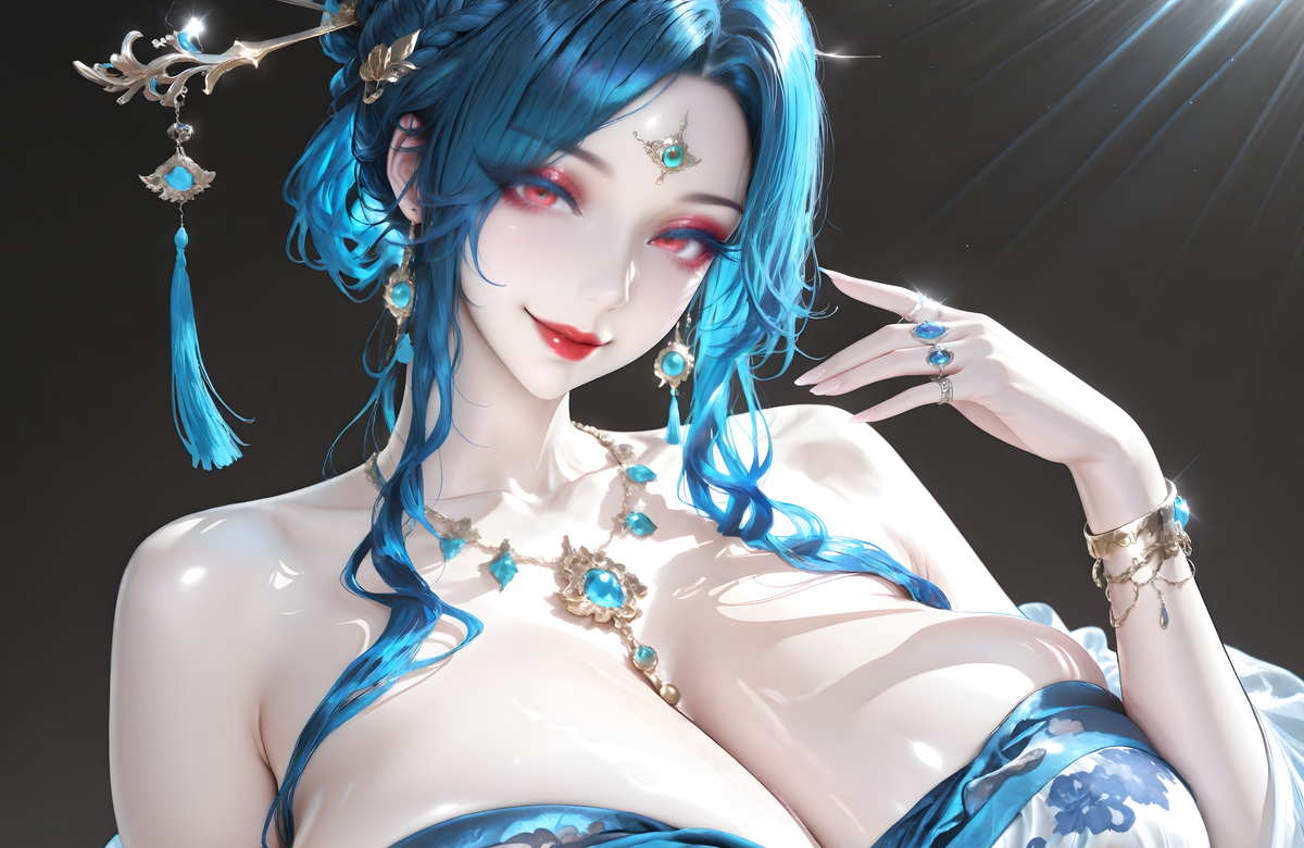 潮痕-pixiv插画-作品交流服务