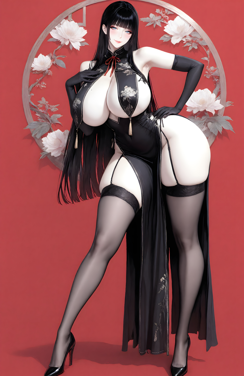 绛影夜棠V2-pixiv插画-作品交流服务