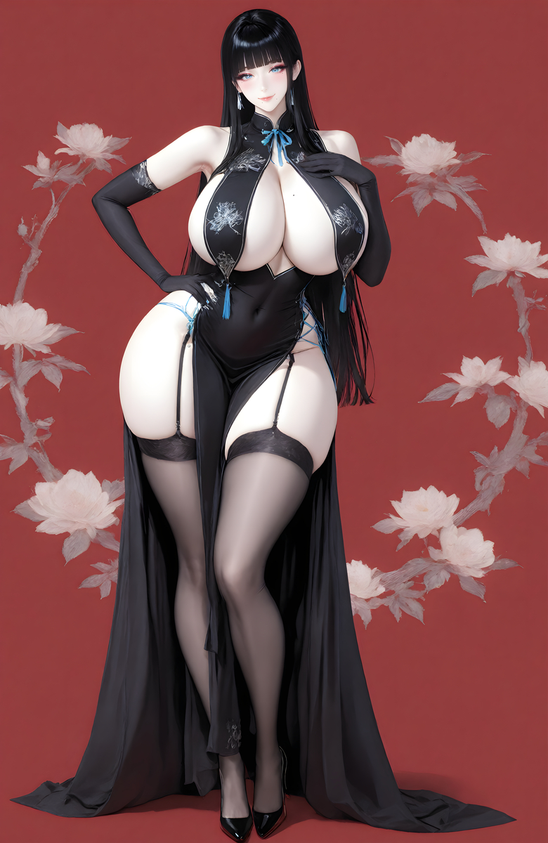 绛影夜棠V2-pixiv插画-作品交流服务