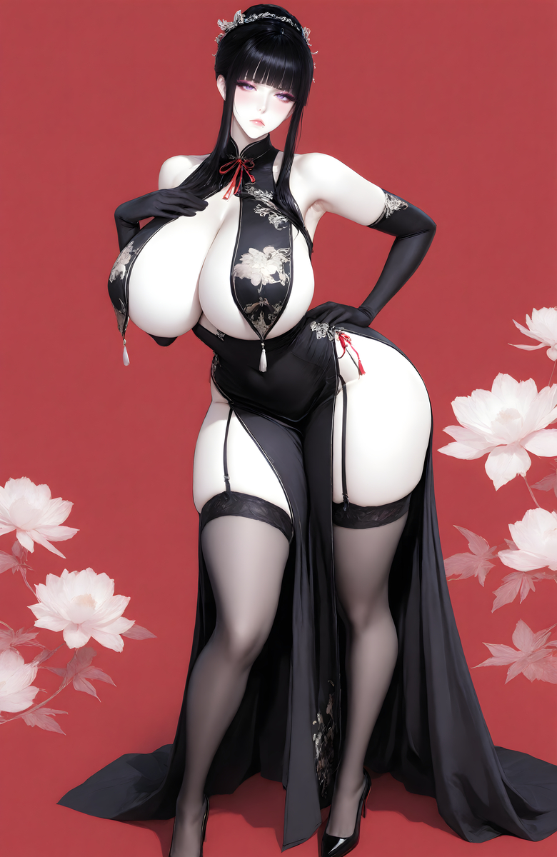 绛影夜棠V2-pixiv插画-作品交流服务