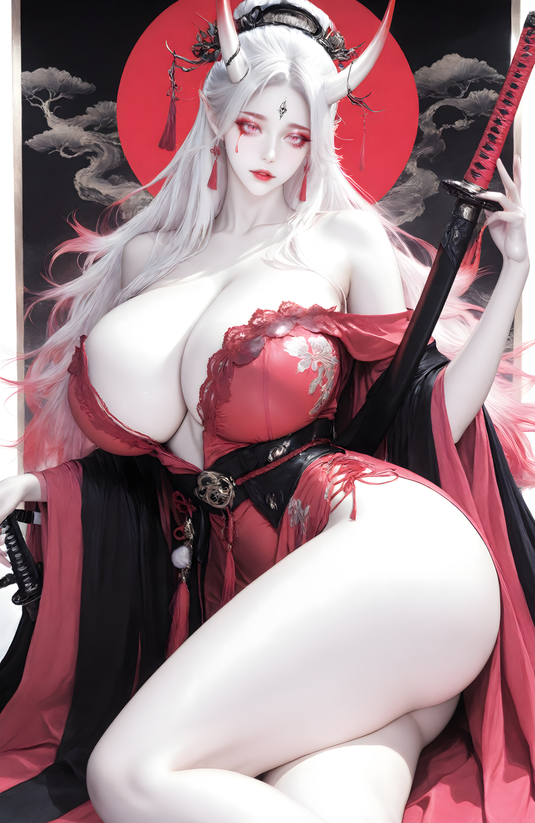 红鬼EX-pixiv插画-作品交流服务