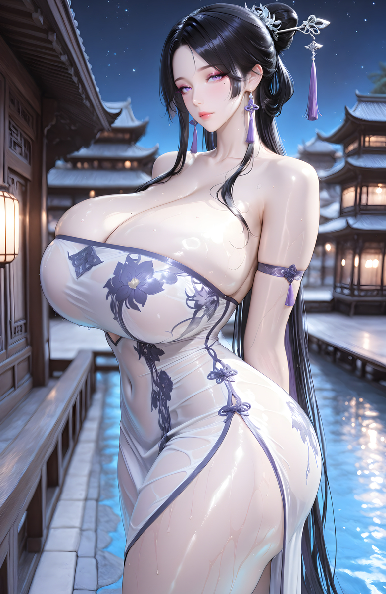 不小心落水的仙子-pixiv插画-作品交流服务