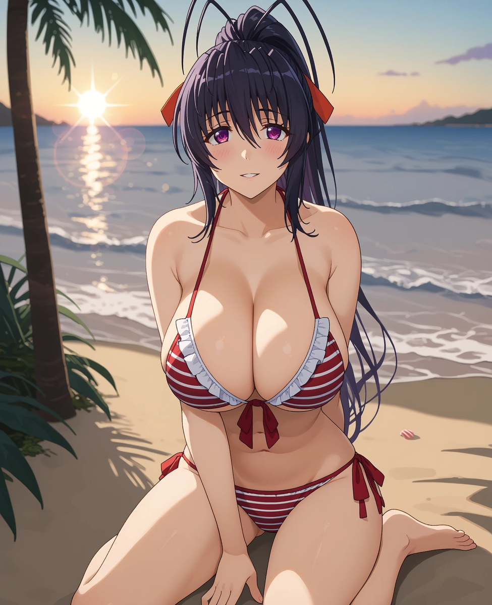 姫島朱乃-pixiv插画-作品交流服务