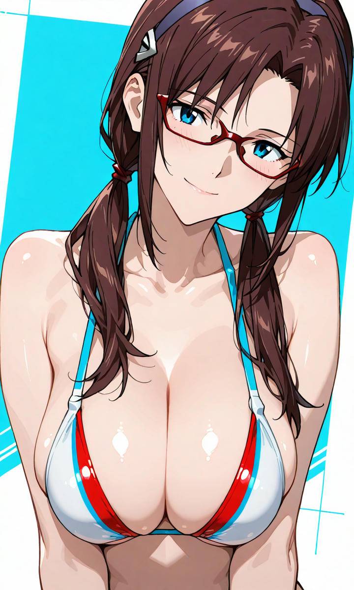 真希波・マリ・イラストリアス　60-pixiv插画-作品交流服务