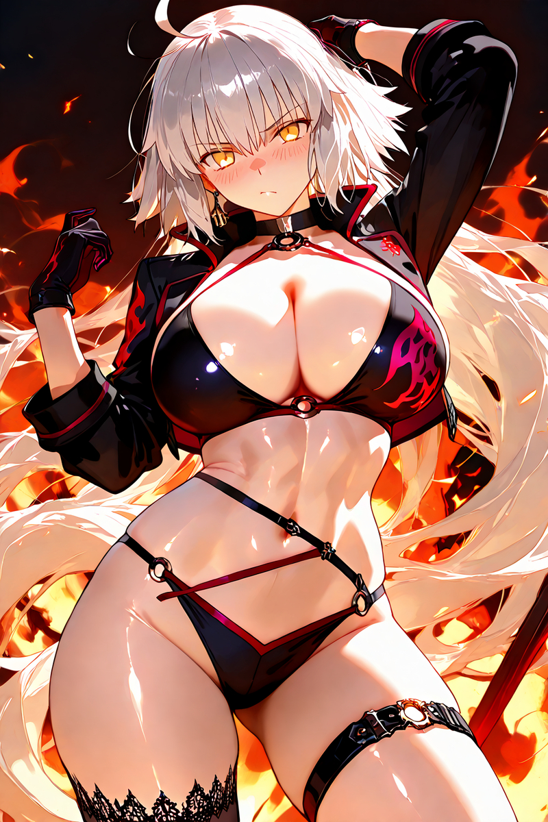 ジャンヌ・オルタ　61-pixiv插画-作品交流服务