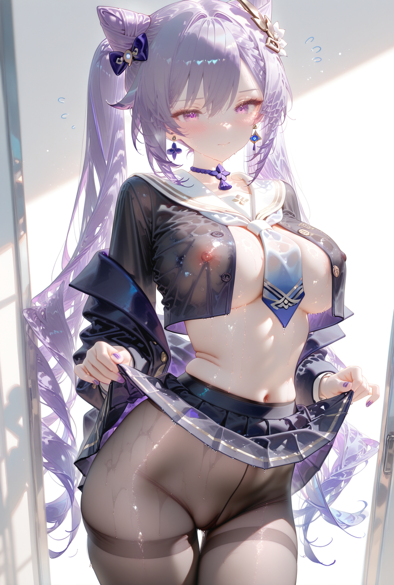 keqing-pixiv插画-作品交流服务