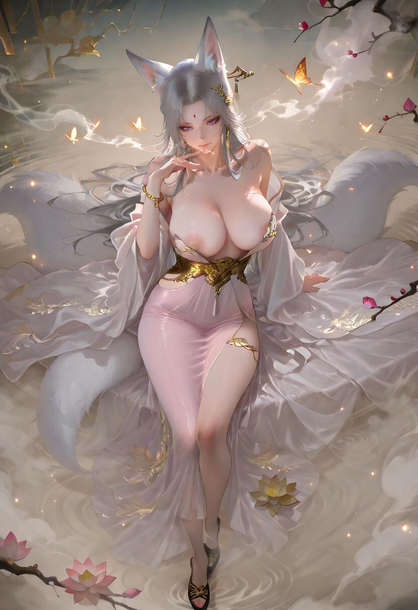 狐仙-pixiv插画-作品交流服务