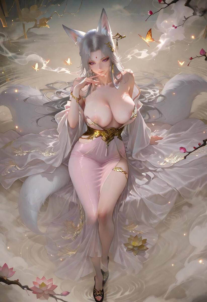 狐仙-pixiv插画-作品交流服务