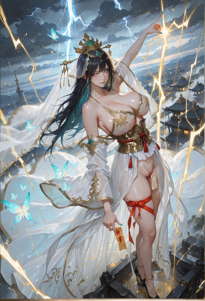 覆手召雷-pixiv插画-作品交流服务