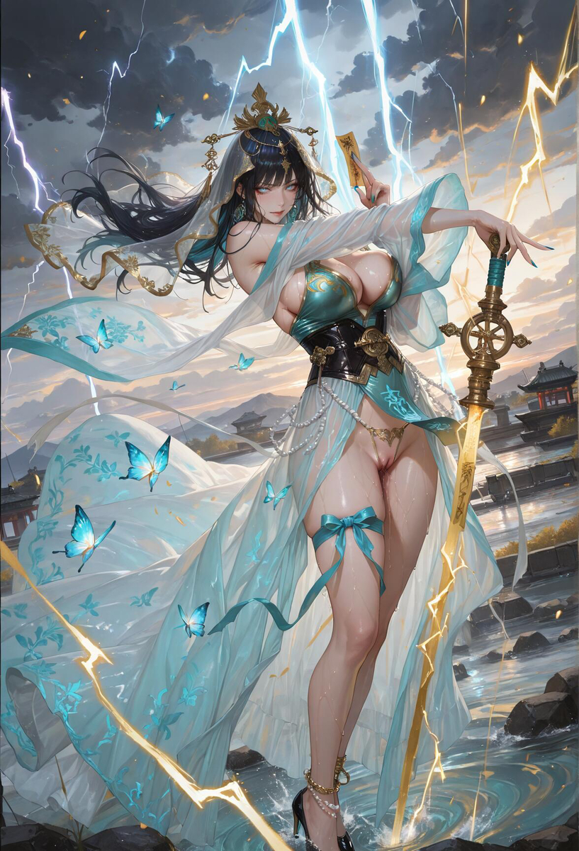 覆手召雷-pixiv插画-作品交流服务