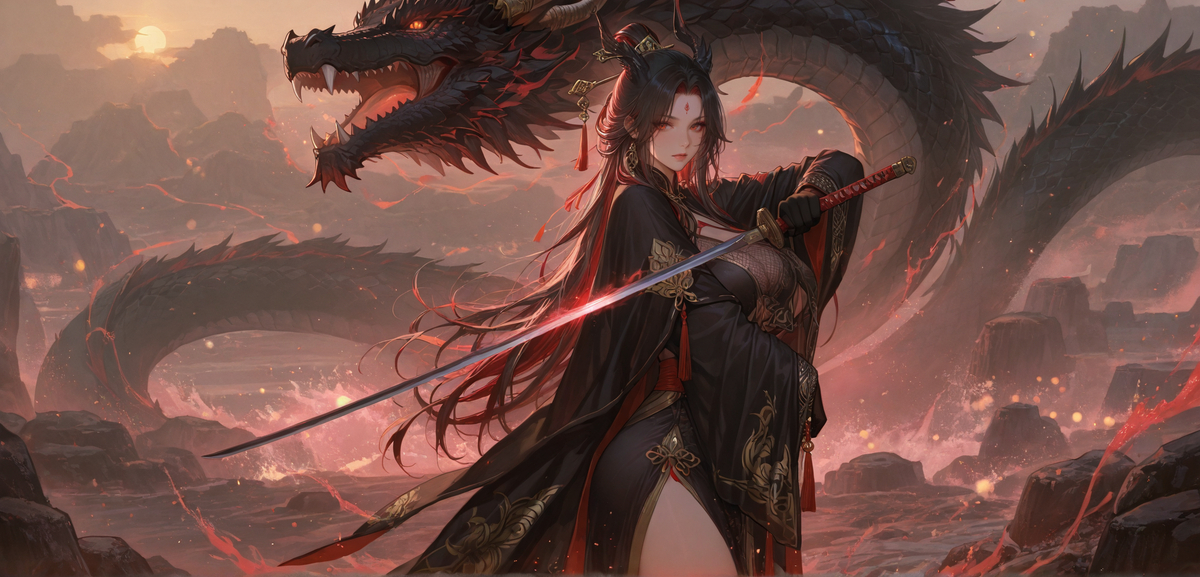 龙仙-pixiv插画-作品交流服务