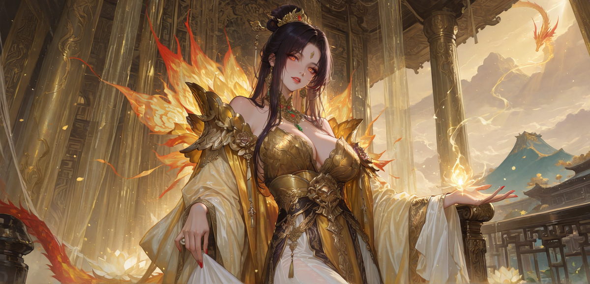 女帝-pixiv插画-作品交流服务