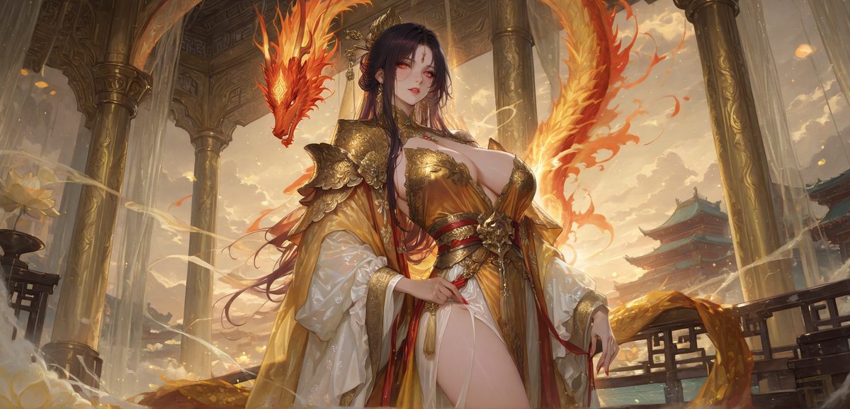 女帝-pixiv插画-作品交流服务