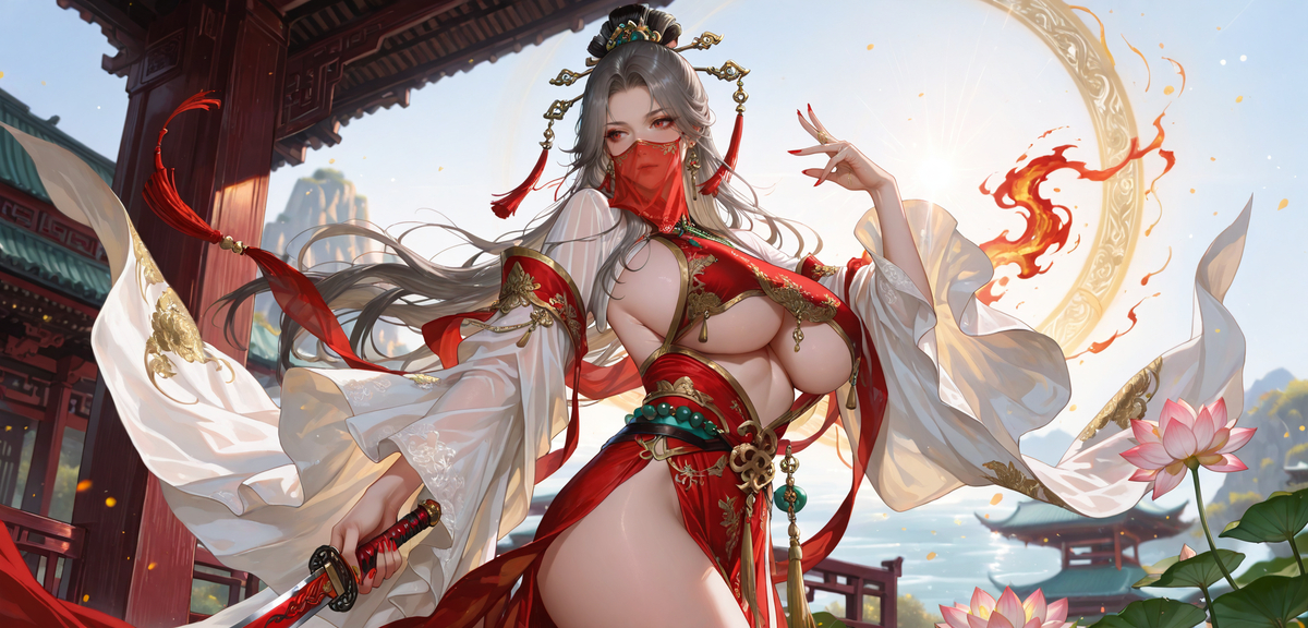 女修#1-pixiv插画-作品交流服务